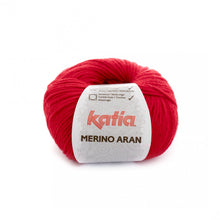 Lade das Bild in den Galerie-Viewer, MERINO ARAN 52% Schurwolle - 48% Polyacryl