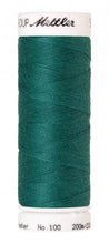 Lade das Bild in den Galerie-Viewer, Nähgarn Amann Mettler Seralon No.100/ 200 m Universalfaden Blau/ Grüntöne