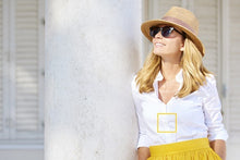 Lade das Bild in den Galerie-Viewer, Gewebeeinlage G 700, weiß, 90cm Breite, 10cm